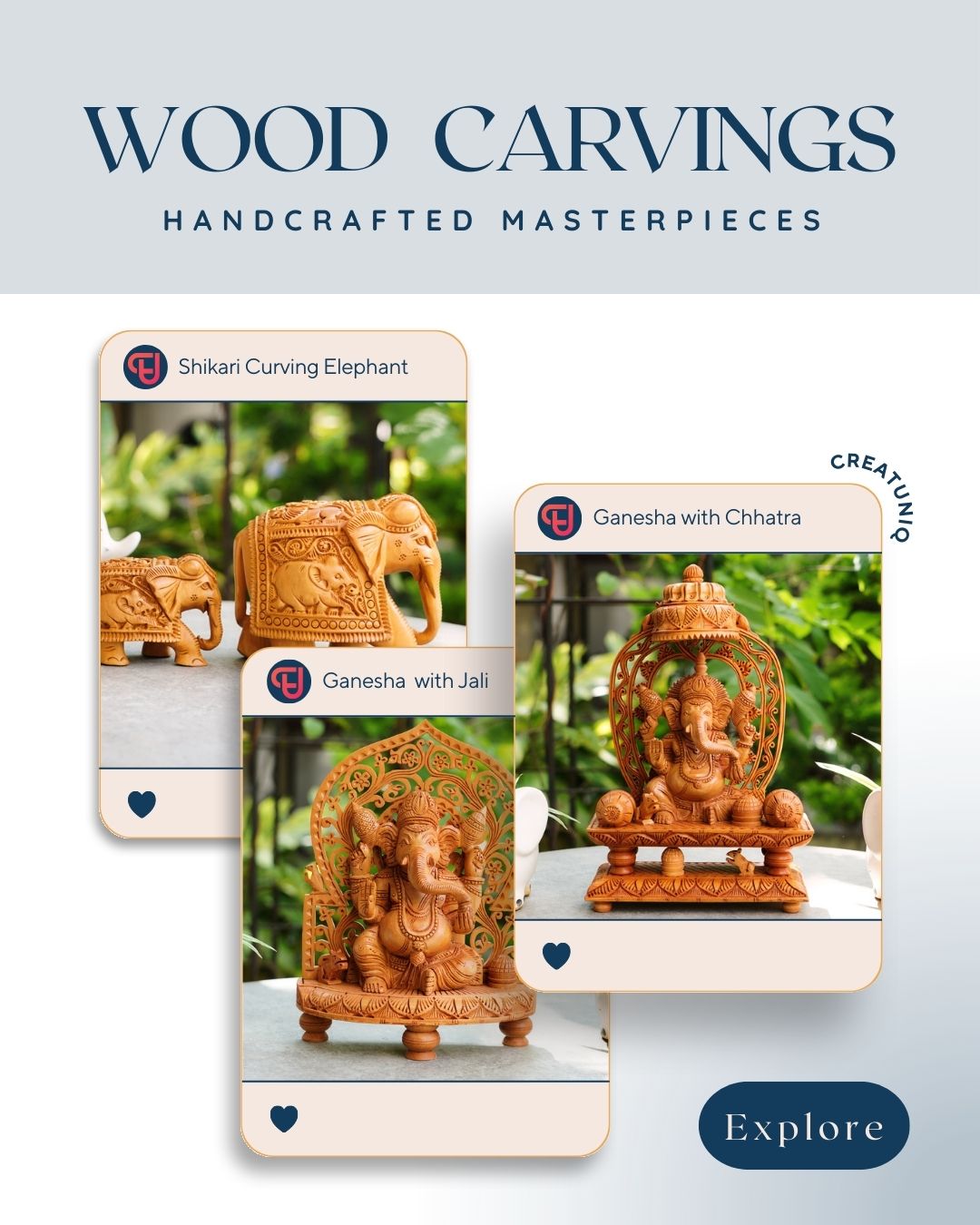Wood Carvings Collection
